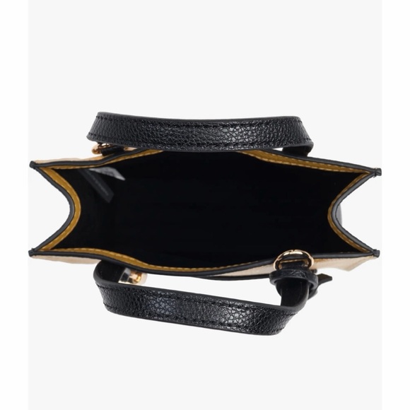 Marc Jacob’s Micro Leather Tote/Crossbody with leopard pocket - Picture 6 of 15